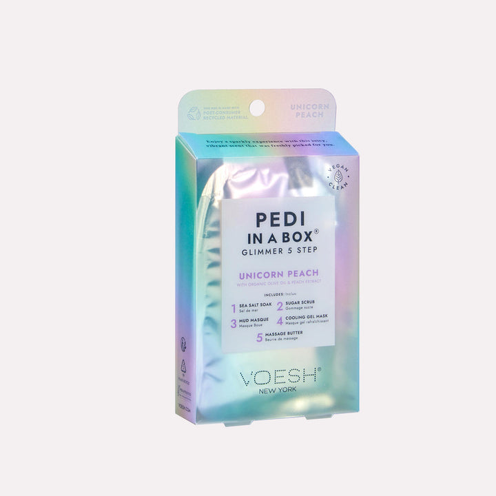 Voesh Pedi in a Box 5 Step | Disposable Spa Pedicure Kit