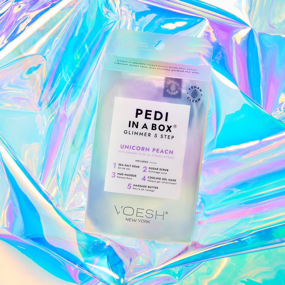 Voesh Pedi in a Box 5 Step | Disposable Spa Pedicure Kit