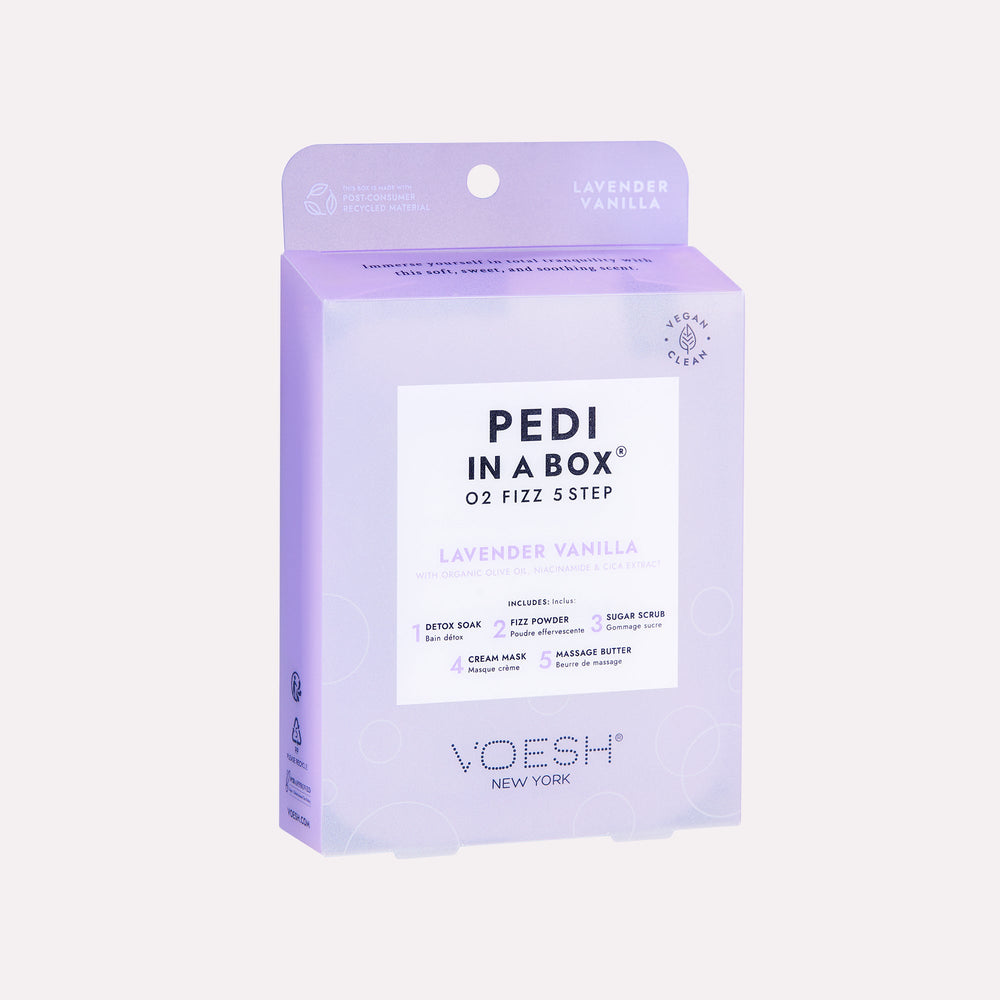 Voesh Pedi in a Box 5 Step | Disposable Spa Pedicure Kit
