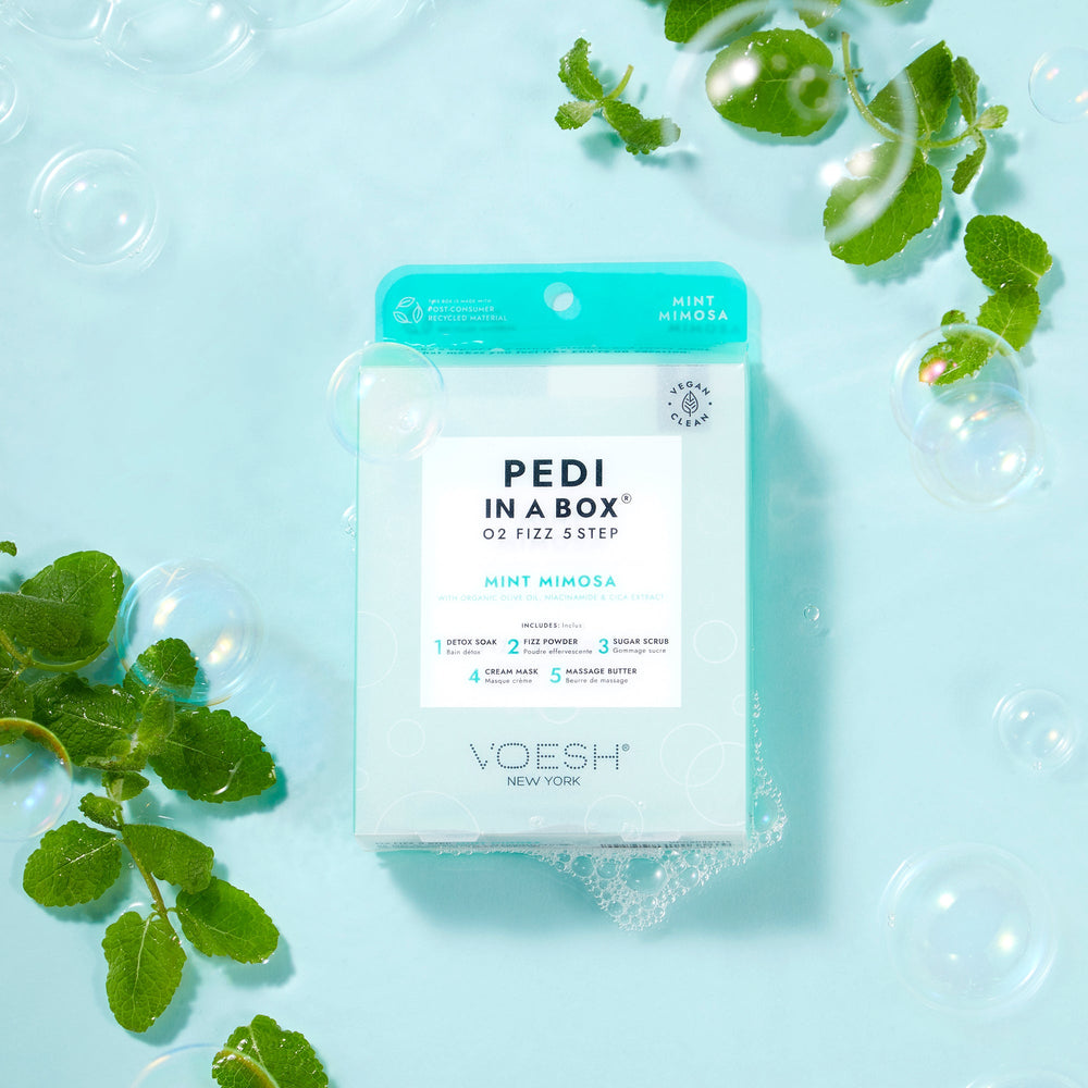 Voesh Pedi in a Box 5 Step | Disposable Spa Pedicure Kit