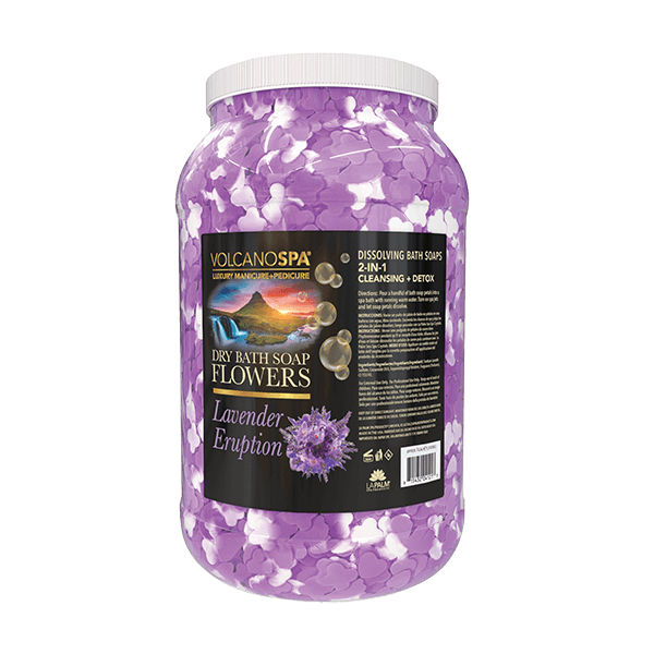 La Palm Spa Dry Bath Soap Flowers - Lavender (1 Gal)