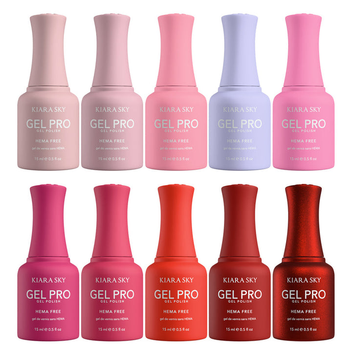 Kiara Sky Gel Pro - The Love Edit Gel Polish Collection