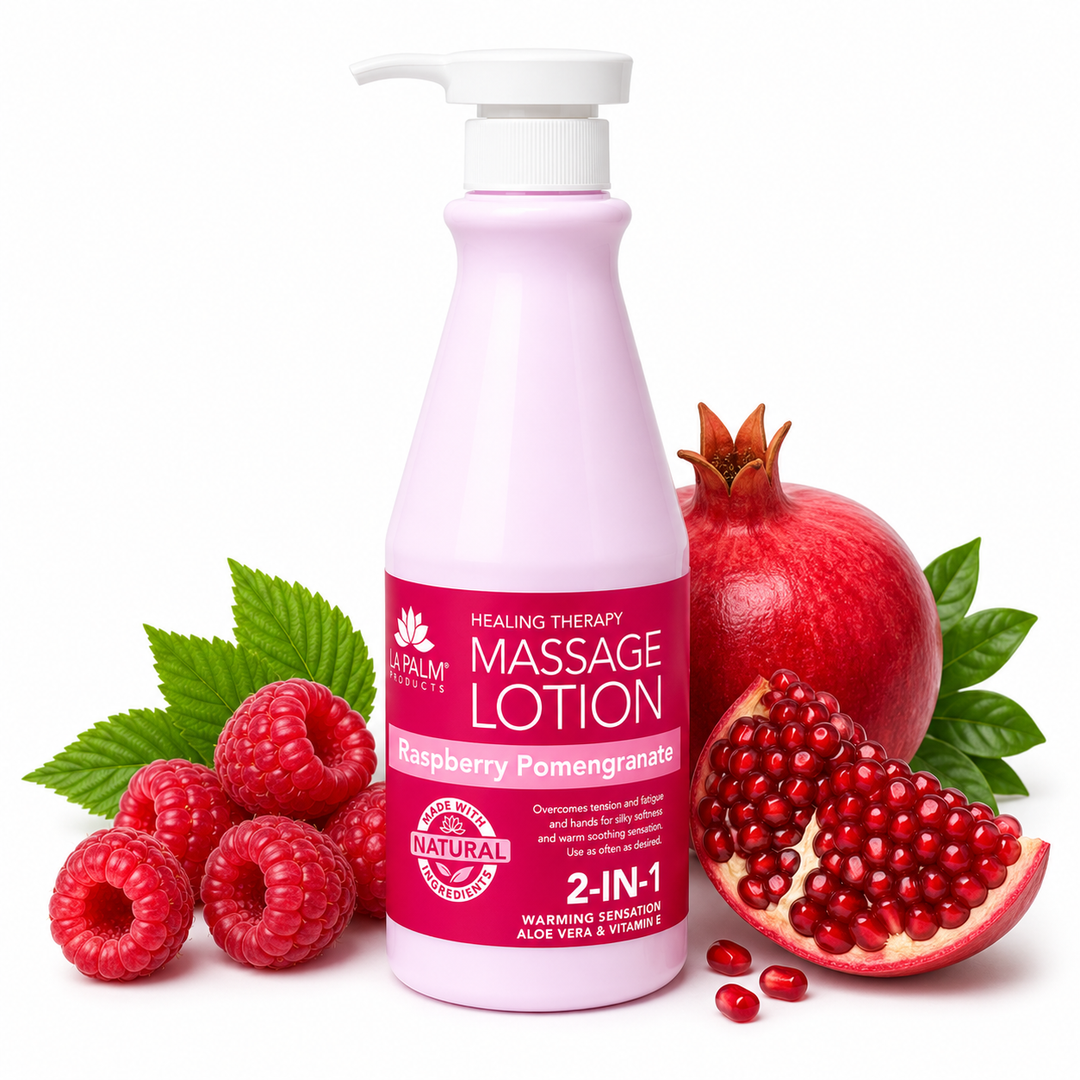 La Palm 2-in-1 Massage Lotion with Collagen | Salon & Spa Formula