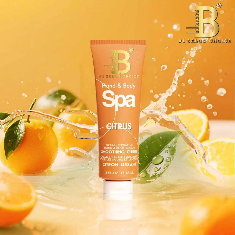 Billionaire Hand & Body Spa Cream Lotion 3oz | Nourishing Moisturizing Spa Cream