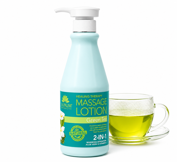 La Palm 2-in-1 Massage Lotion with Collagen | Salon & Spa Formula