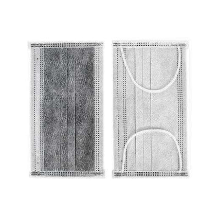 Activated Carbon 3Ply Earloop Face Mask - 3pk nailmall