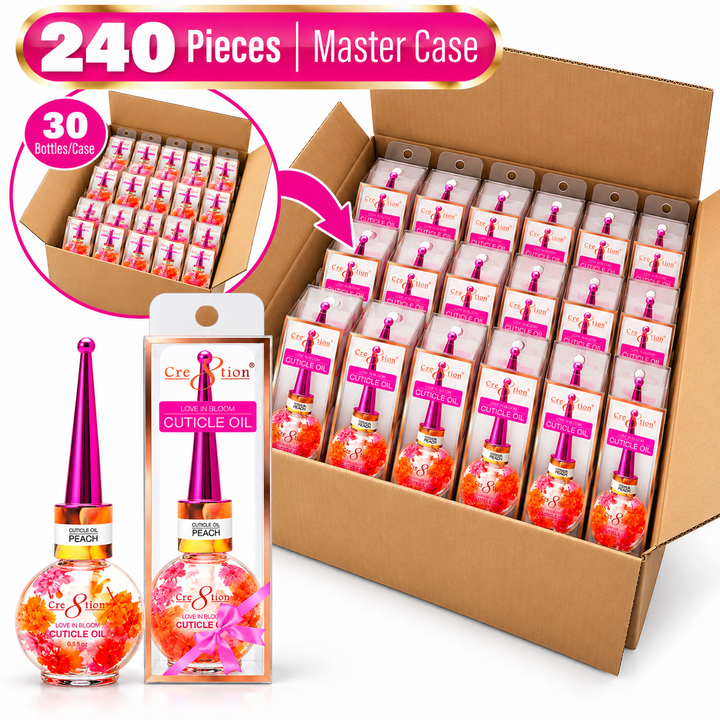 Cre8tion Love in Bloom Cuticle Oil 0.5 oz – Peach
