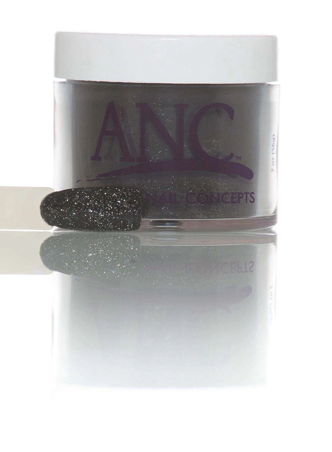 ANC Dip Powder - Black Glitter - 102 Dip Powder