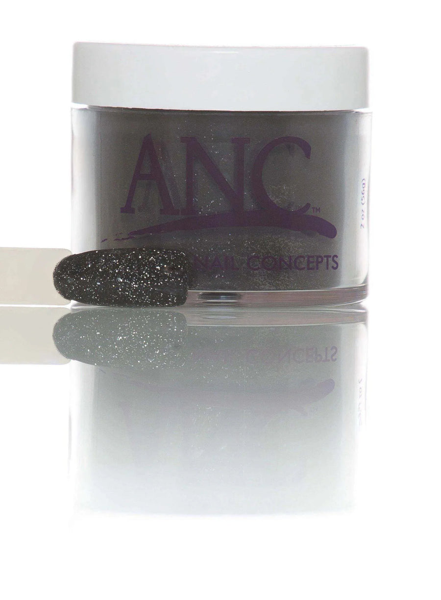 ANC Dip Powder - Black Glitter - 102 Dip Powder