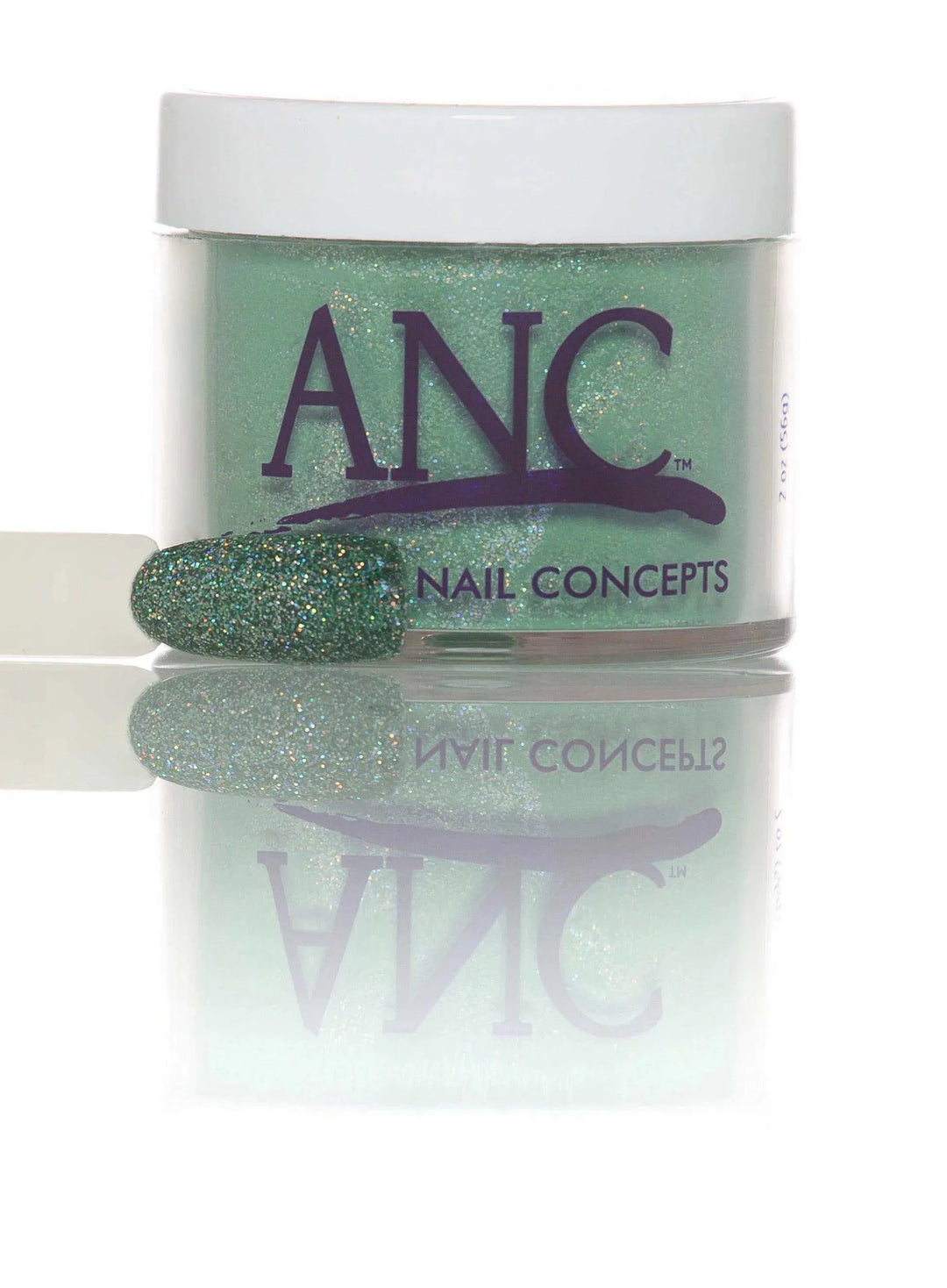 ANC Dip Powder - Deep Green Glitter - 70 Dip Powder