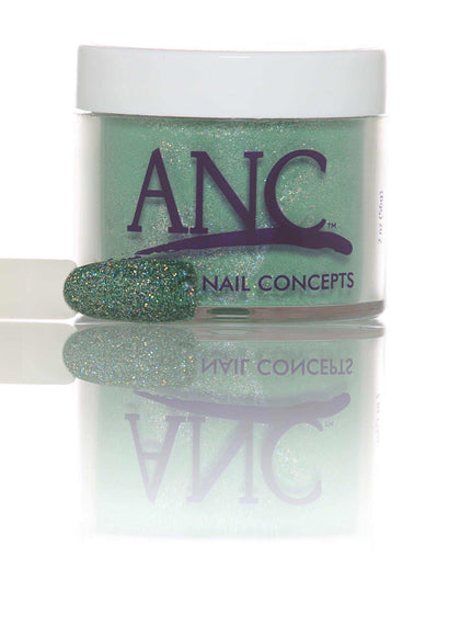 ANC Dip Powder - Deep Green Glitter - 70 Dip Powder