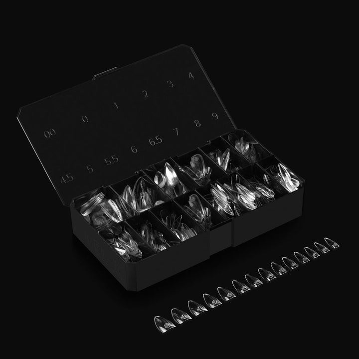 Aprés Gel-X Stiletto Natural & Sculpted Box of Tips - Stiletto (600pcs)