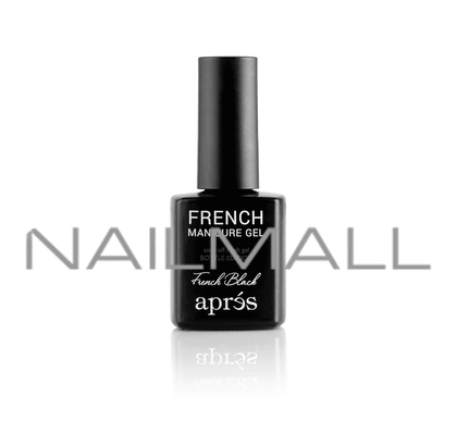 Aprés French Manicure Gel-French Black	Gel Couleur	APFMBK nailmall