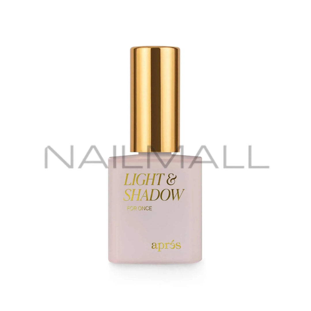 Apres	Gel	Light & Shadow	Sheer Gel Couleur 10mL| 0.3 fl oz	For Once	AP-SHGC-405