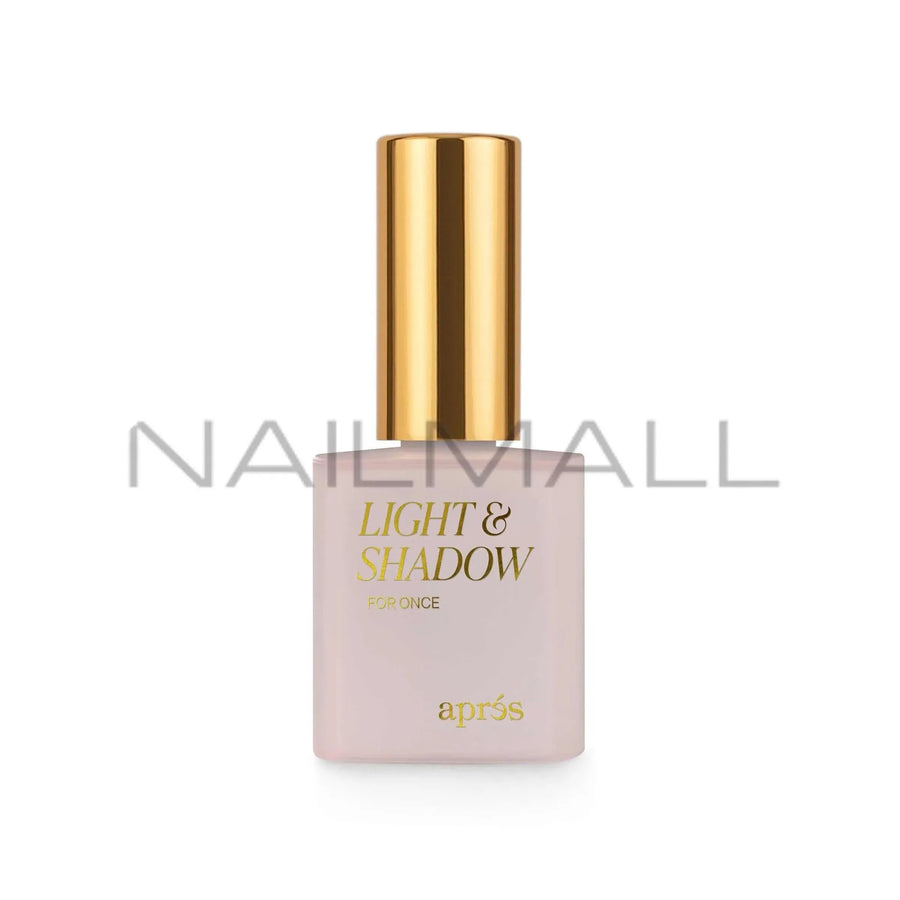 Apres	Gel	Light & Shadow	Sheer Gel Couleur 10mL| 0.3 fl oz	For Once	AP-SHGC-405