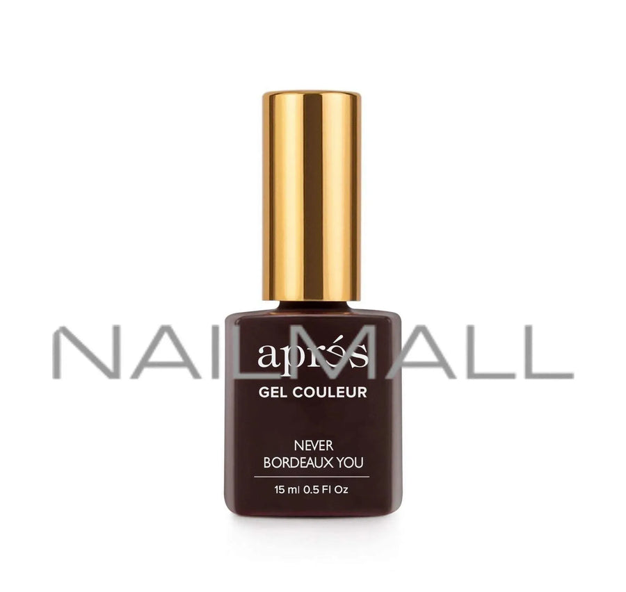 Aprés Never Bordeaux You	Gel Couleur	APGC298 Gel Polish