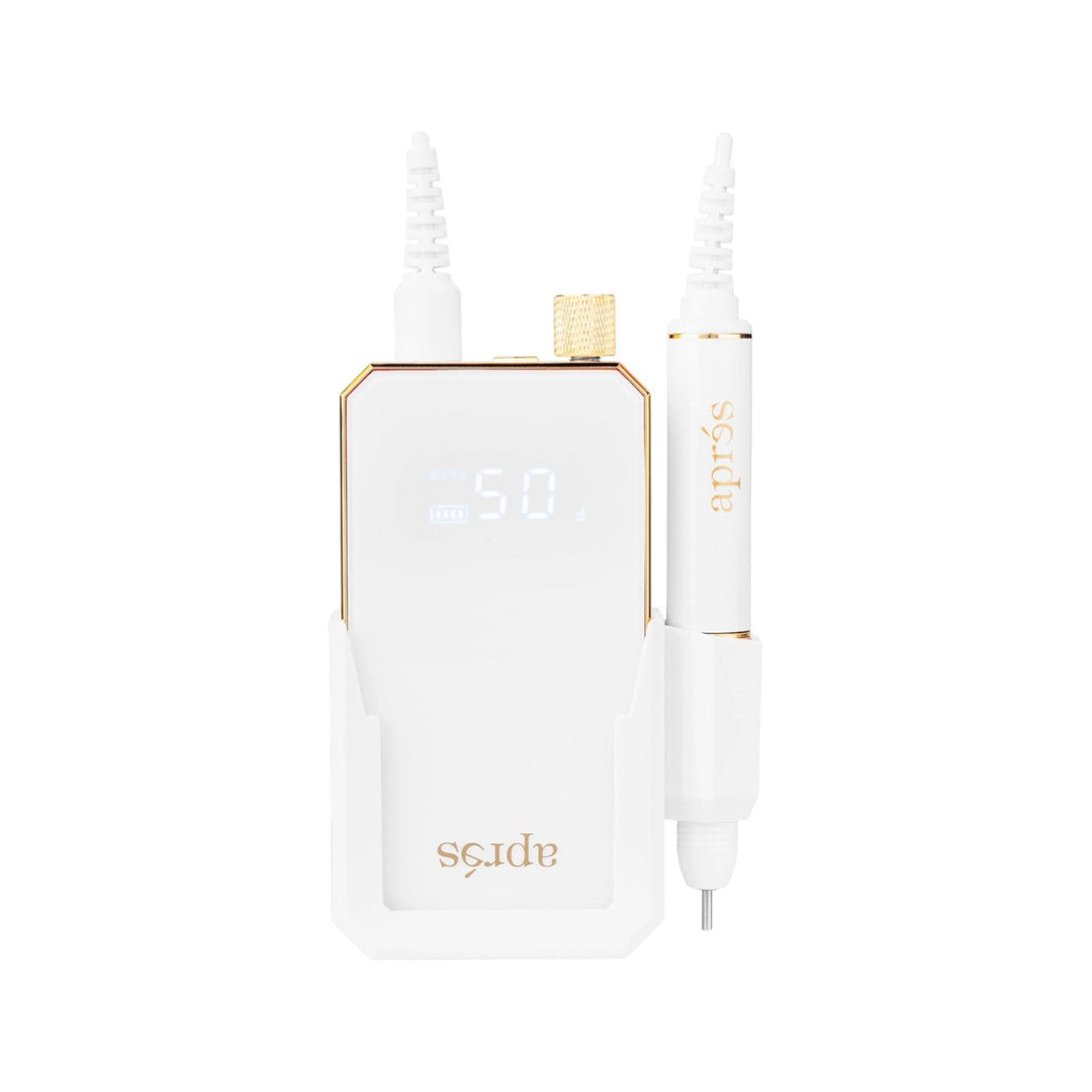 Aprés E-File Nail Drill (Black | White)