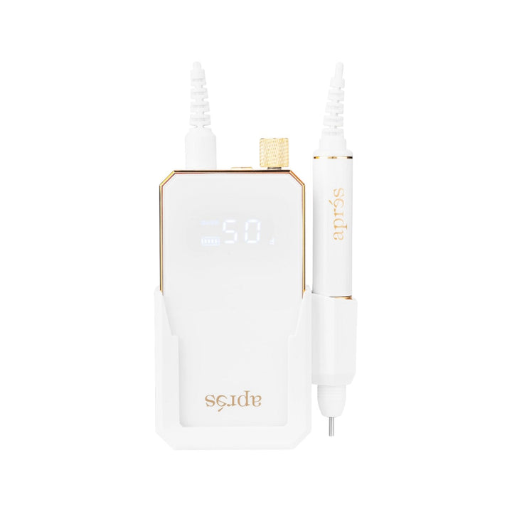 Aprés E-File Nail Drill (Black | White)