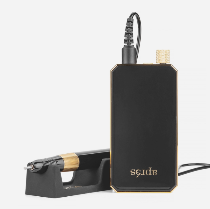 Aprés E-File Nail Drill (Black | White)