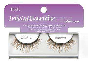 Ardell InvisiBand Lashes Wispies Brown