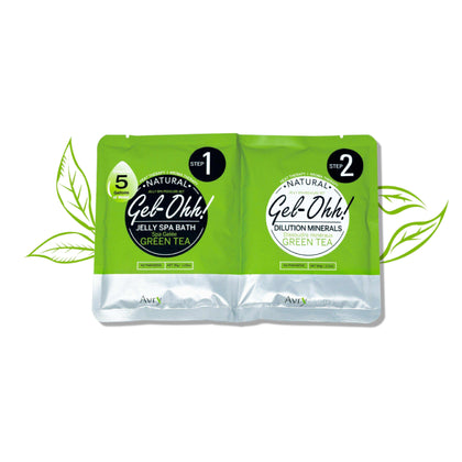 Avry Beauty Gel-Ohh! Jelly Spa Bath - Green Tea 1pc Jelly Spa Bath