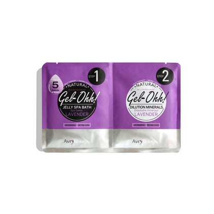 Avry Beauty Gel-Ohh! Jelly Spa Bath - Lavender 1pc Jelly Spa Bath