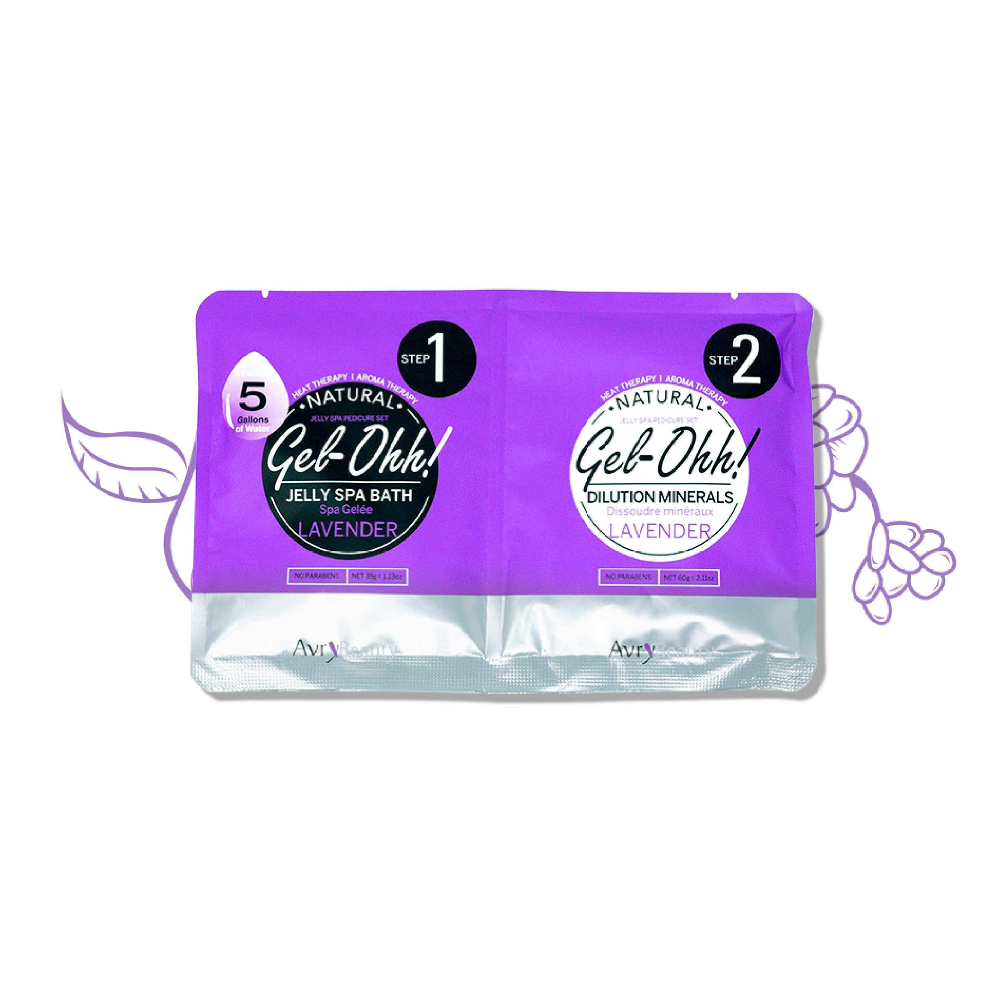 Avry Beauty Gel-Ohh! Jelly Spa Bath - Lavender 30pc