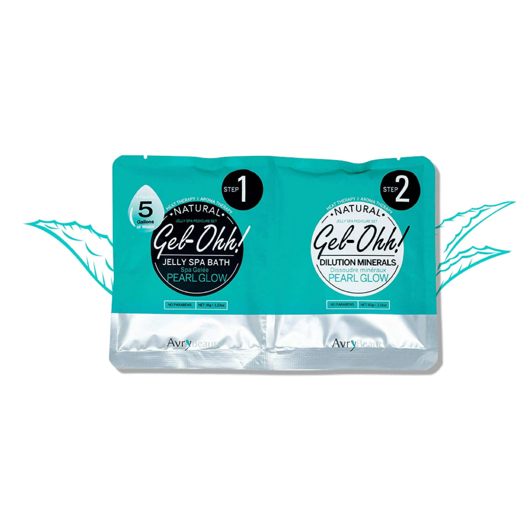 Avry Beauty Gel-Ohh! Jelly Spa Bath - Pearl Glow 1pc Jelly Spa Bath