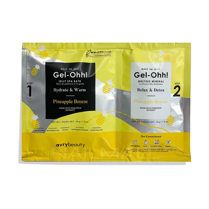 Avry Beauty Gel-Ohh! Jelly Spa Bath - Pineapple Breeze 1pc Jelly Spa Bath