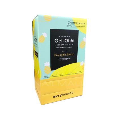 Avry Beauty Gel-Ohh! Jelly Spa Bath - Pineapple Breeze 30pc Jelly Spa Bath