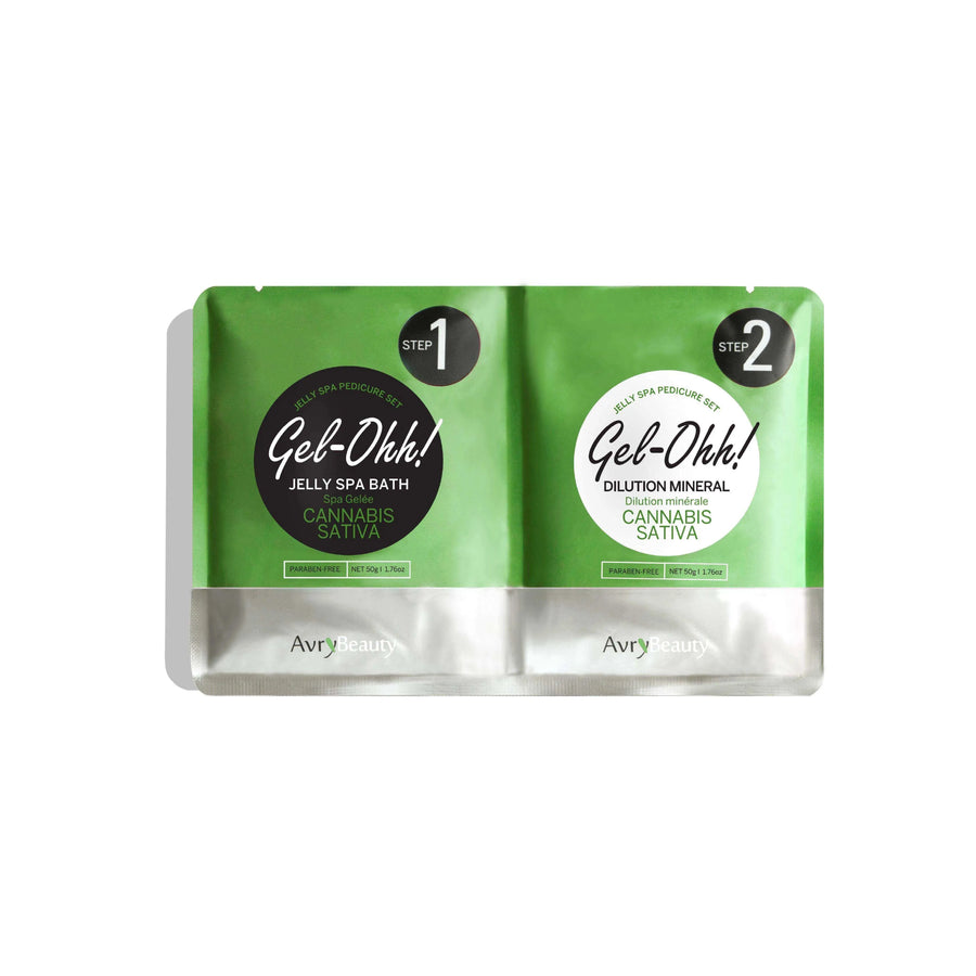 Avry Beauty Gel-Ohh! Jelly Spa Bath - Sativa 1pc Jelly Spa Bath