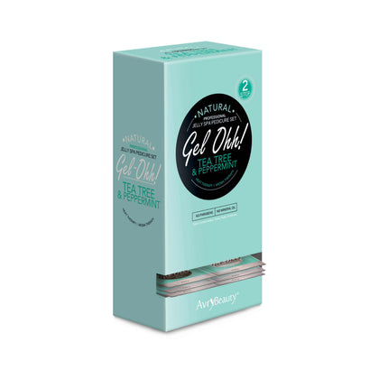 Avry Beauty Gel-Ohh! Jelly Spa Bath - Tea Tree & Peppermint 30pc nailmall