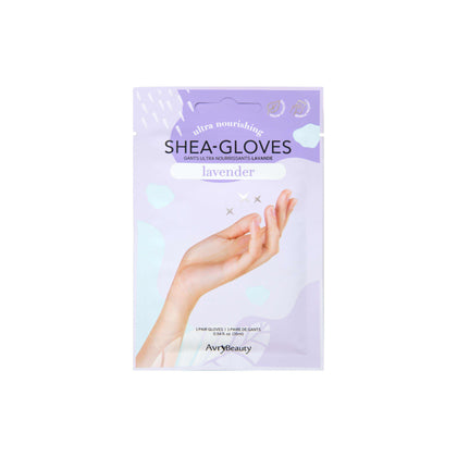 Avry Beauty Shea Gloves - Lavender 50pc Pedicure