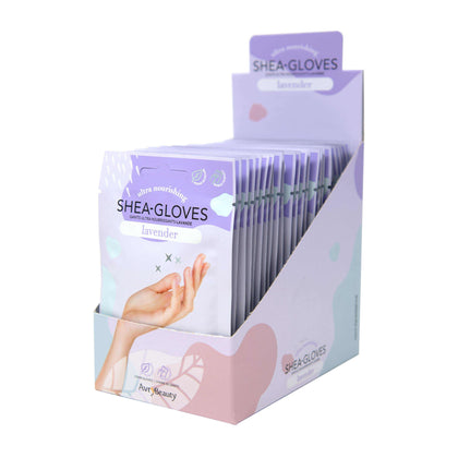 Avry Beauty Shea Gloves - Lavender 50pc nailmall