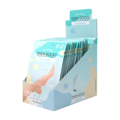 Avry Beauty Shea Socks - Chamomile 50pc Pedicure