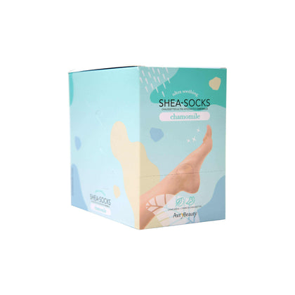 Avry Beauty Shea Socks - Chamomile 50pc Pedicure