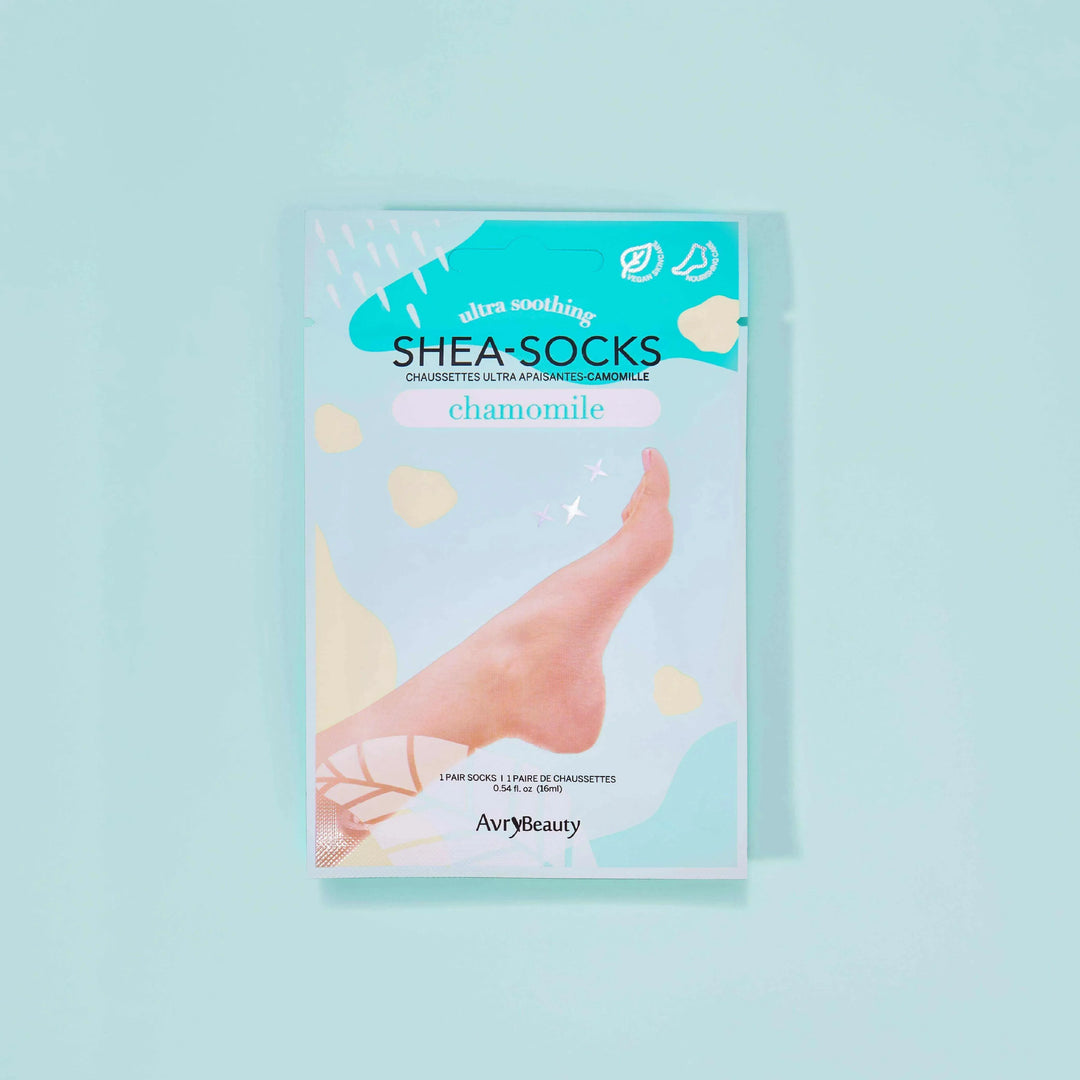 Avry Beauty Shea Socks - Chamomile 50pc Pedicure