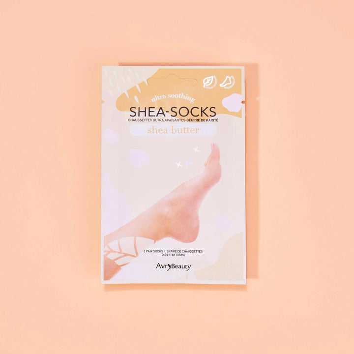 Avry Beauty Shea Socks - Shea Butter 50pc Pedicure