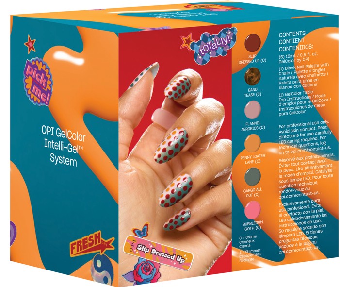 OPI GelColor Intelli-Gel Set - What's Your Mani‑tude GelColor Add-On Kit #1 Collection (6 pcs.)