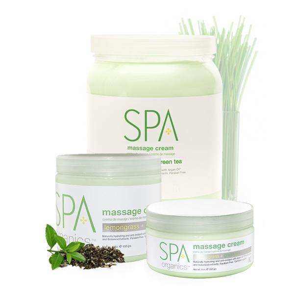 BCL SPA Lemongrass + Green Tea Massage Cream