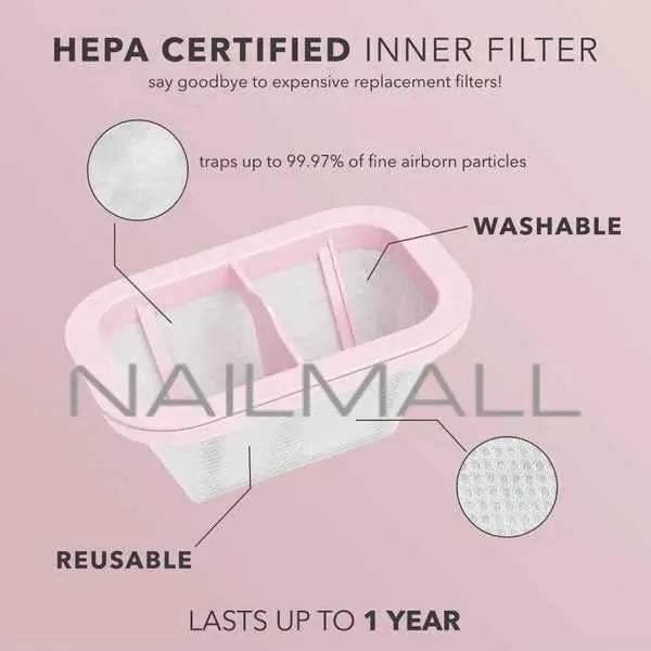BEYOND PRO NAIL DUST COLLECTOR - PINK | NAILMALL