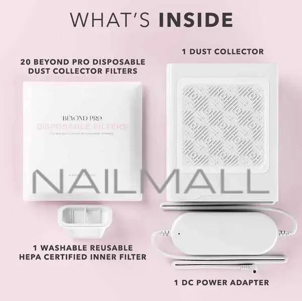 BEYOND PRO NAIL DUST COLLECTOR - WHITE | NAILMALL dust collector