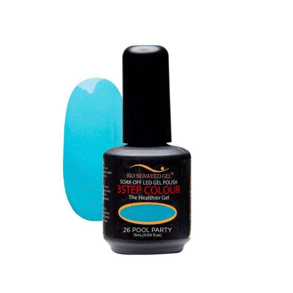 Bio Seaweed Gel 3Step Duo - Gel & Lacquer Combo - 26 POOL PARTY