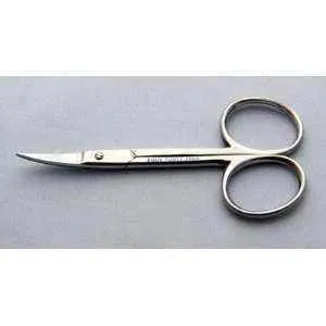 Body Toolz 3-1/2" Deluxe Curved Cuticle Scissor nailmall