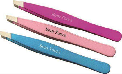 Body Toolz Soft Touch Slant Tweezers Nail Tools