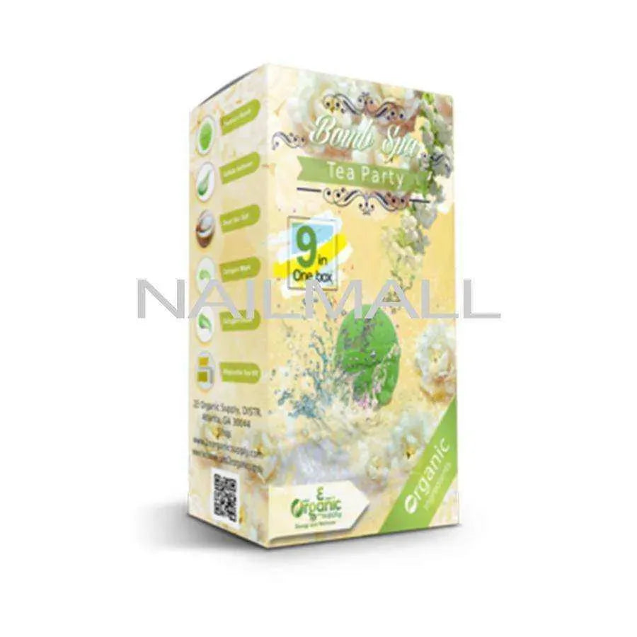 Bomb Spa - 9 in 1 Pedi Kit - Tea Party Pedicure Kit