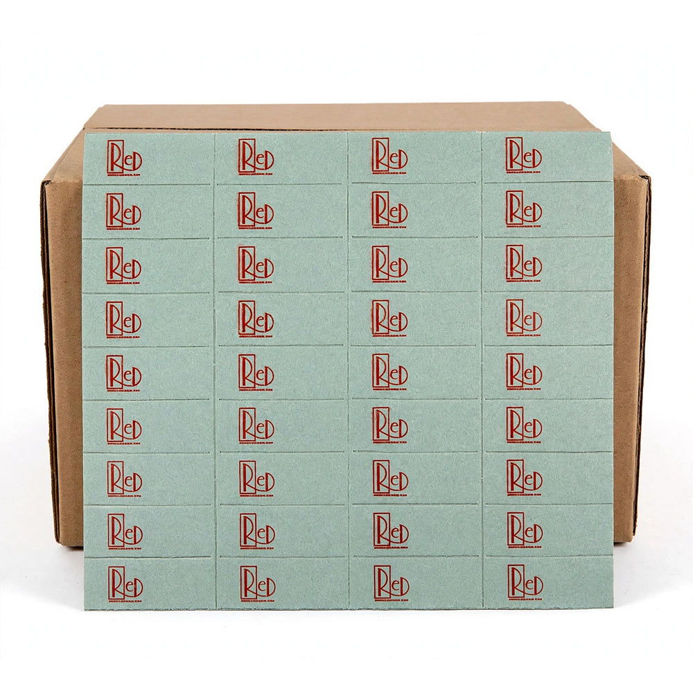 Red Nail Design Shiny Buffer Sheet 36pcs - case of 36 packs