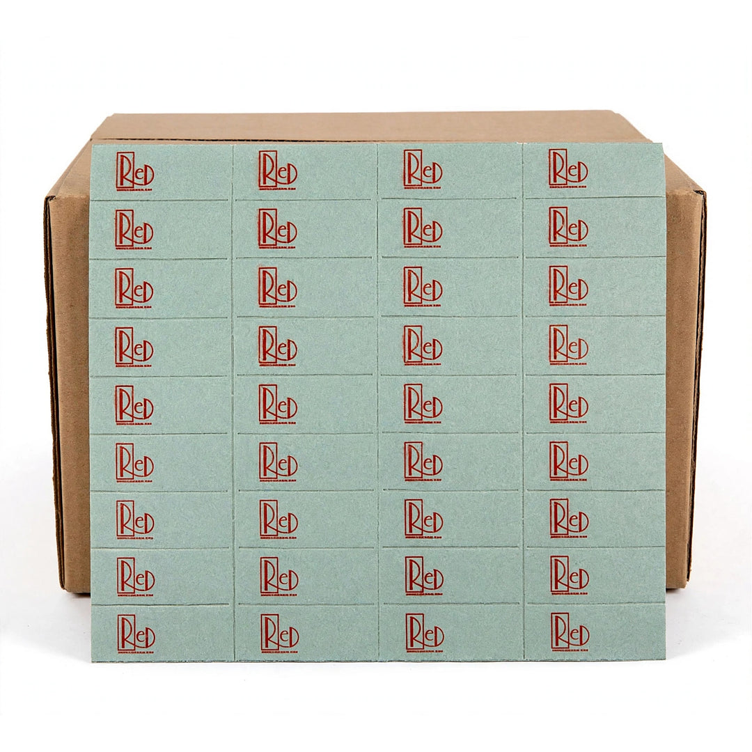 Red Nail Design Shiny Buffer Sheet 36pcs - case of 36 packs