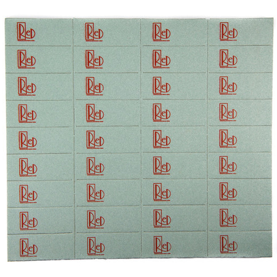 Red Nail Design Shiny Buffer Sheet 36pcs