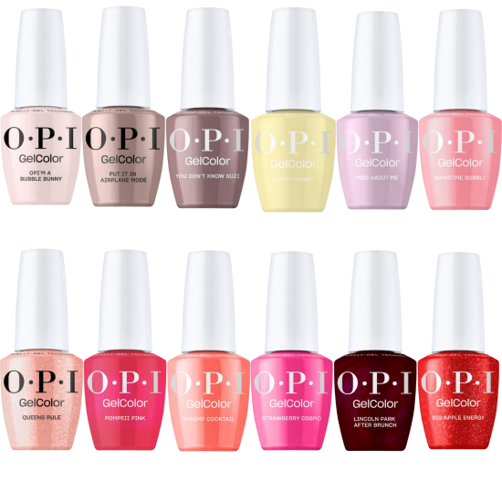 OPI GelColor Intelli-Gel OPIcons Spring 2026 Full Gel Collection (14 Pieces)